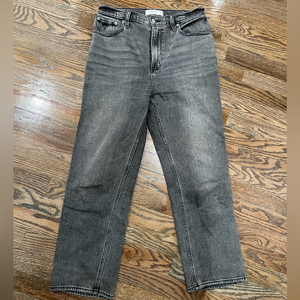 The Ankle Straight Ultra High Rise